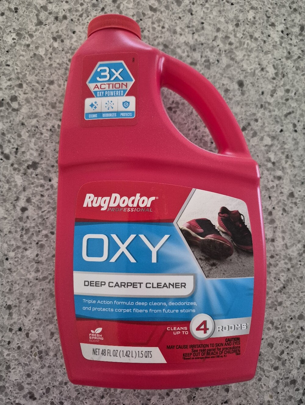 Rug Doctor Triple Action Oxy Deep Carpet Cleaner 48 oz. HALF FULL